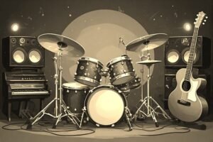 Image of Musical Instrument – Artistic Drawing – Item: 54148