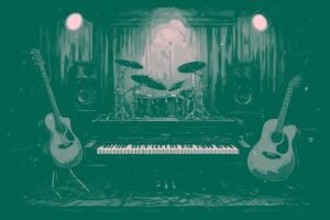 Image of Musical Instrument – Artistic Drawing – Item: 53140
