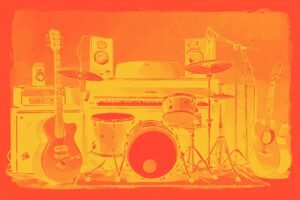 Image of Musical Instrument – Artistic Drawing – Item: 53537