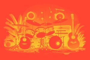 Image of Musical Instrument – Artistic Drawing – Item: 53538