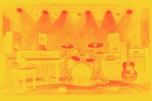 Image of Musical Instrument – Artistic Drawing – Item: 53546