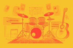 Image of Musical Instrument – Artistic Drawing – Item: 53547