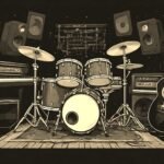 Image of Musical Instrument – Artistic Drawing – Item: 54165