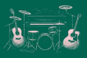Image of Musical Instrument – Artistic Drawing – Item: 53156