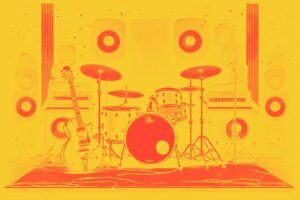 Image of Musical Instrument – Artistic Drawing – Item: 53568