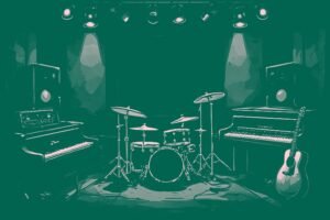 Image of Musical Instrument – Artistic Drawing – Item: 53165