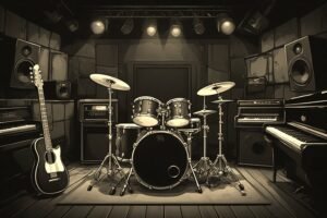 Image of Musical Instrument – Artistic Drawing – Item: 54181