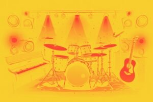 Image of Musical Instrument – Artistic Drawing – Item: 53574
