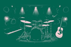 Image of Musical Instrument – Artistic Drawing – Item: 53168