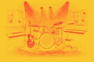 Image of Musical Instrument – Artistic Drawing – Item: 53582