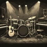 Image of Musical Instrument – Artistic Drawing – Item: 54190