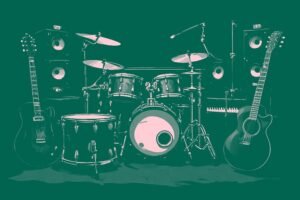 Image of Musical Instrument – Artistic Drawing – Item: 53177
