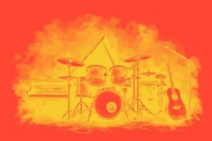 Image of Musical Instrument – Artistic Drawing – Item: 53585