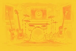 Image of Musical Instrument – Artistic Drawing – Item: 53586