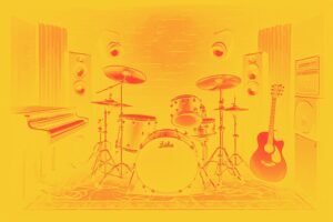 Image of Musical Instrument – Artistic Drawing – Item: 53588