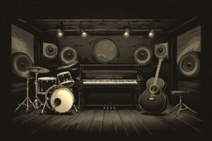 Image of Musical Instrument – Artistic Drawing – Item: 54197