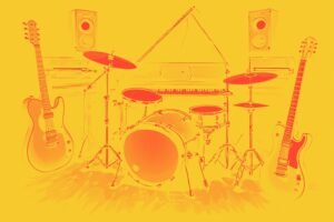 Image of Musical Instrument – Artistic Drawing – Item: 53590