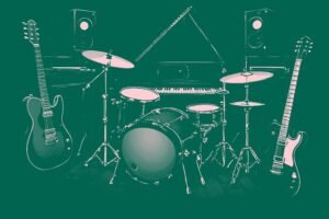 Image of Musical Instrument – Artistic Drawing – Item: 53184