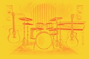 Image of Musical Instrument – Artistic Drawing – Item: 53593
