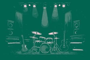 Image of Musical Instrument – Artistic Drawing – Item: 53190