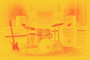 Image of Musical Instrument – Artistic Drawing – Item: 53598
