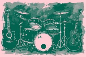 Image of Musical Instrument – Artistic Drawing – Item: 53193
