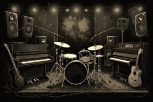Image of Musical Instrument – Artistic Drawing – Item: 54212