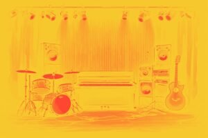Image of Musical Instrument – Artistic Drawing – Item: 53605