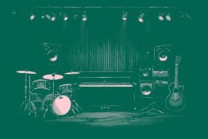Image of Musical Instrument – Artistic Drawing – Item: 53199
