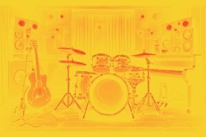 Image of Musical Instrument – Artistic Drawing – Item: 53606