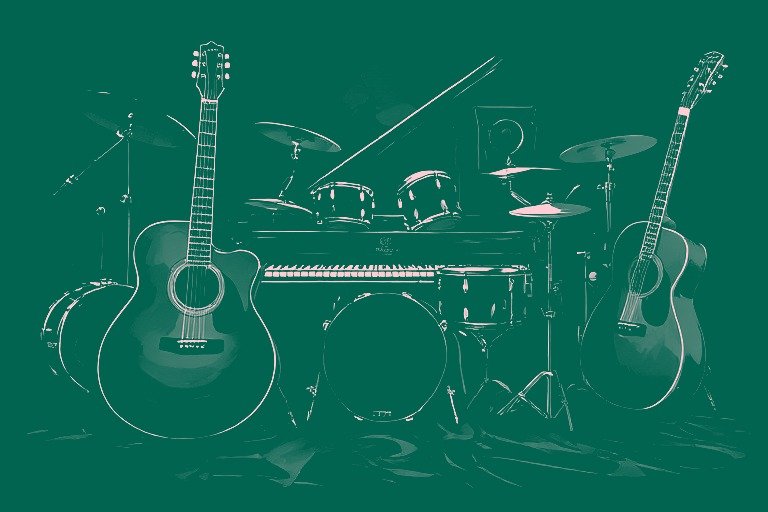 From the Musical Instrument – Artistic Drawing – Item: 53202 Image of Musical Instrument – Artistic Drawing – Item: 53202