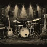 Image of Musical Instrument – Artistic Drawing – Item: 54218