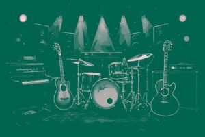 Image of Musical Instrument – Artistic Drawing – Item: 53204