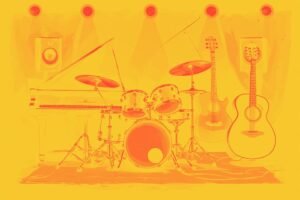 Image of Musical Instrument – Artistic Drawing – Item: 53619