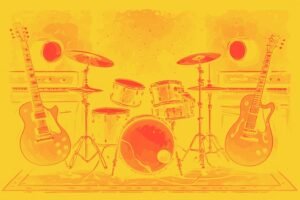 Image of Musical Instrument – Artistic Drawing – Item: 53626