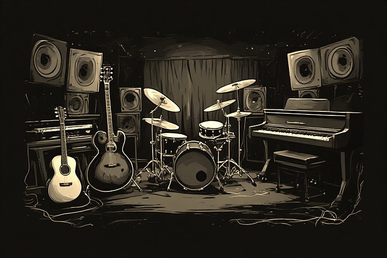 From the Musical Instrument – Artistic Drawing – Item: 55379 Image of Musical Instrument – Artistic Drawing – Item: 55379