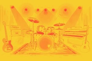 Image of Musical Instrument – Artistic Drawing – Item: 53629