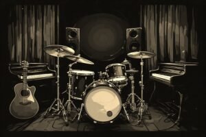 Image of Musical Instrument – Artistic Drawing – Item: 55385