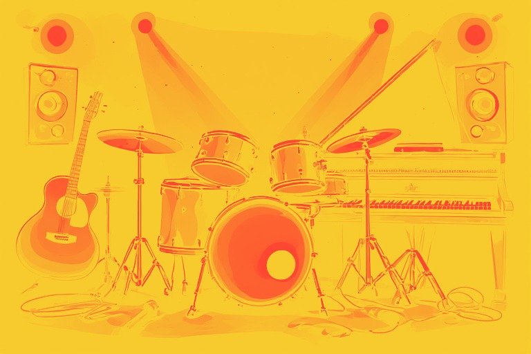 From the Musical Instrument – Artistic Drawing – Item: 53636 Image of Musical Instrument – Artistic Drawing – Item: 53636