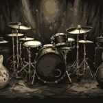 Image of Musical Instrument – Artistic Drawing – Item: 55389