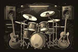 Image of Musical Instrument – Artistic Drawing – Item: 55394