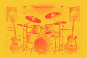 Image of Musical Instrument – Artistic Drawing – Item: 53642