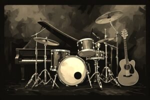 Image of Musical Instrument – Artistic Drawing – Item: 55398