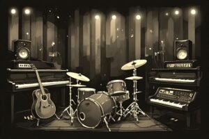 Image of Musical Instrument – Artistic Drawing – Item: 55399