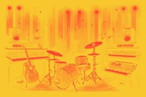 Image of Musical Instrument – Artistic Drawing – Item: 53647