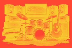 Image of Musical Instrument – Artistic Drawing – Item: 53648