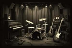 Image of Musical Instrument – Artistic Drawing – Item: 55402