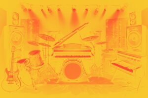 Image of Musical Instrument – Artistic Drawing – Item: 53652
