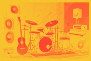 Image of Musical Instrument – Artistic Drawing – Item: 53657