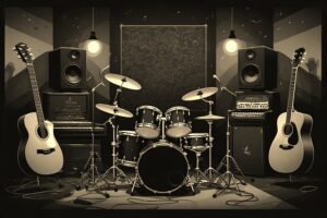 Image of Musical Instrument – Artistic Drawing – Item: 55412